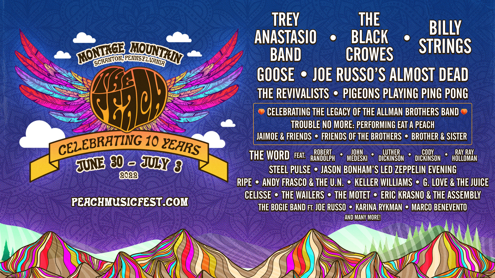 Peach Music Festival 102.7 WEQXFM The Real Alternative